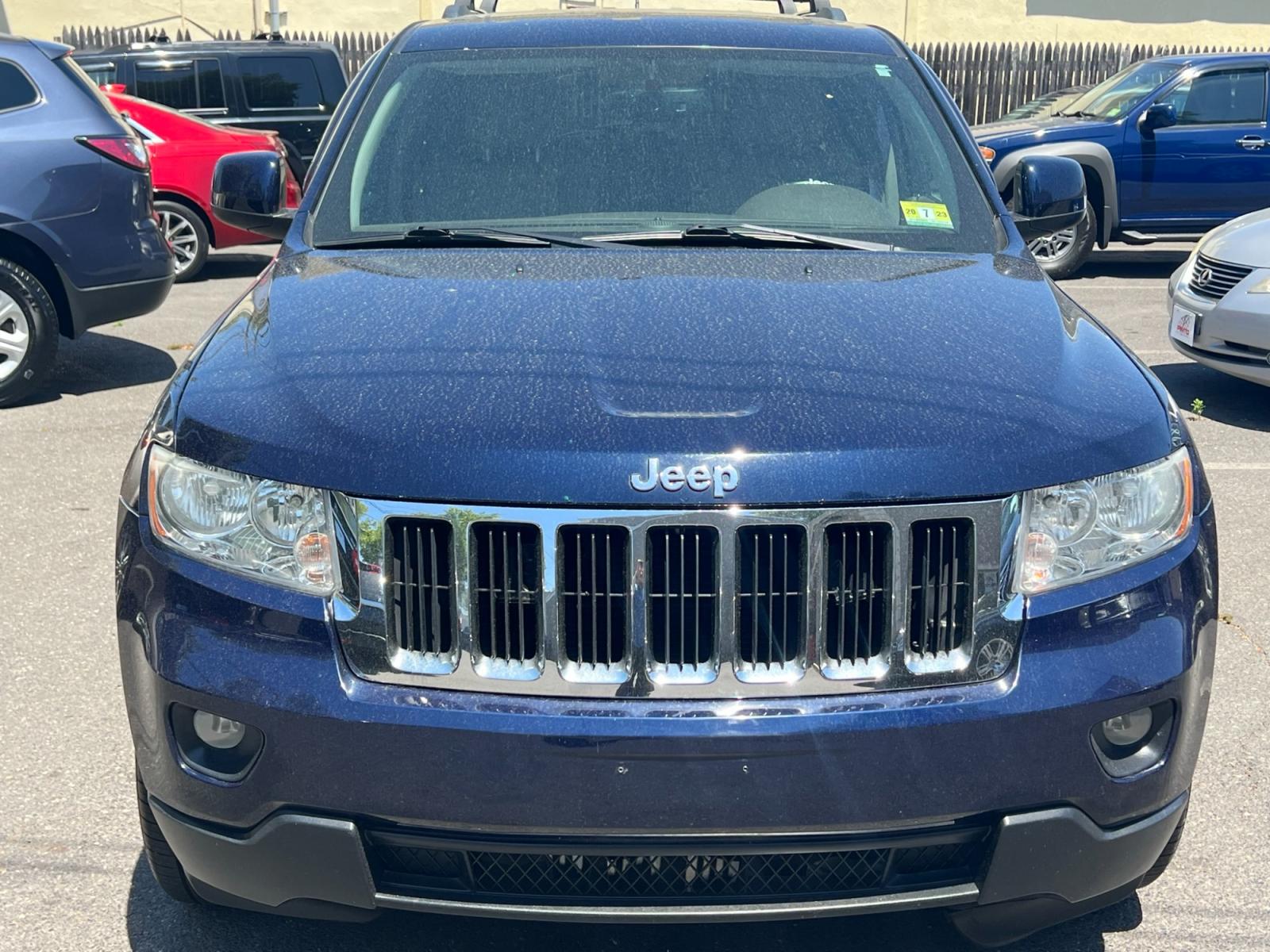 2013 Blue /Beige leather Jeep Grand Cherokee (1C4RJFAG0DC) , located at 1018 Brunswick Ave, Trenton, NJ, 08638, (609) 989-0900, 40.240086, -74.748085 - A really nice loaded up Jeep Grand Cherokee Laredo! - Photo #2